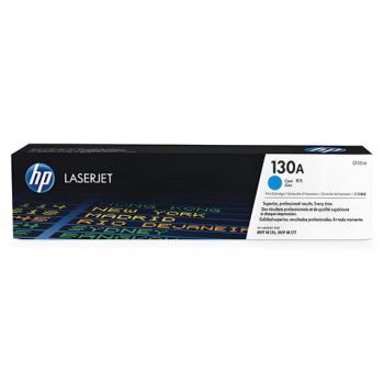 Картридж лазерный HP (CF351A) ColorLaserJet M176n/M177fw, №130A, голубой, оригинальный, ресурс 1000 страниц - Премиум Сервис
