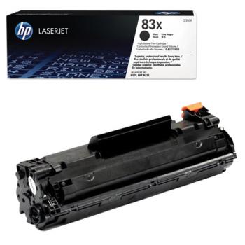 Картридж лазерный HP (CF283X) LaserJet Pro M201/M225, №83X, черный, оригинальный, ресурс 2200 страниц - Премиум Сервис