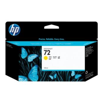Картридж струйный для плоттера HP (C9373A) Designjet T610/795/1100 и др., №72, желтый, 130 мл, оригинальный - Премиум Сервис