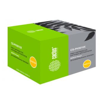 Картридж лазерный CACTUS (CS-PH3010X) для XEROX Phaser 3010/WC3045, черный, ресурс 2300 стр. - Премиум Сервис