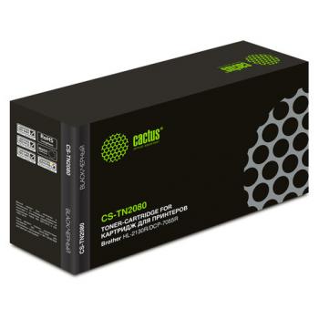 Картридж лазерный CACTUS (CS-TN2080) для BROTHER HL-2130R/DCP-7055R, ресурс 700 стр. - Премиум Сервис