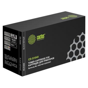 Картридж лазерный CACTUS (CS-S1640) для SAMSUNG ML-1641/ ML-1640 / 2240 / 2241, ресурс 1500 стр. - Премиум Сервис