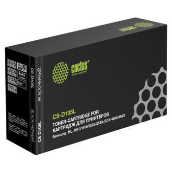 Картридж лазерный CACTUS (CS-D105L) для SAMSUNG ML-1910/SCX4600/4623F/FN, ресурс 2500 стр. - Премиум Сервис
