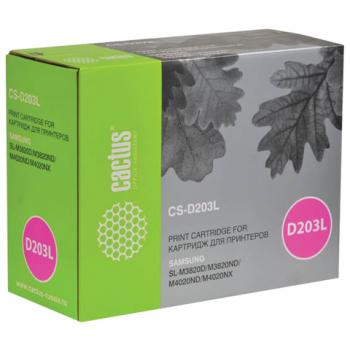 Картридж лазерный CACTUS (CS-D203L) для SAMSUNG ProXpress M3820/4020, ресурс 5000 стр. - Премиум Сервис