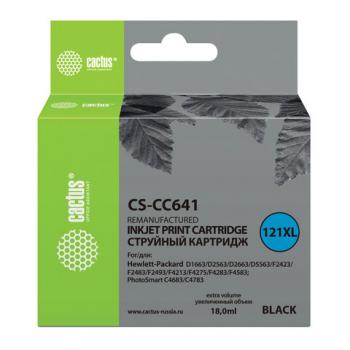 Картридж струйный CACTUS (CS-CC641) для HP Deskjet D2500/2530/F4200, черный - Премиум Сервис