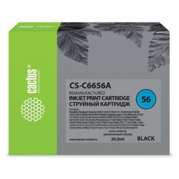 Картридж струйный CACTUS (CS-C6656A) для HP Deskjet 5150/5550/5600/5850, черный - Премиум Сервис