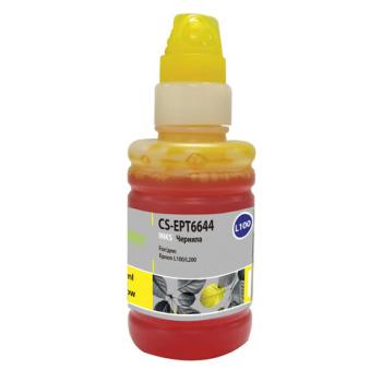 Чернила CACTUS (CS-EPT6644) для СНПЧ EPSON L100/L110/L200/L210/L300, желтые, 0,1 л - Премиум Сервис
