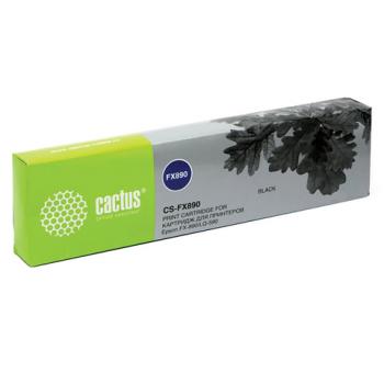 Картридж матричный CACTUS (CS-FX890) для EPSON LQ-590, черный, ресурс 5 млн. знаков - Премиум Сервис