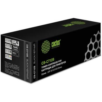 Картридж лазерный CACTUS (CS-C712S) для CANON LBP-3010/3100, ресурс 1500 страниц - Премиум Сервис