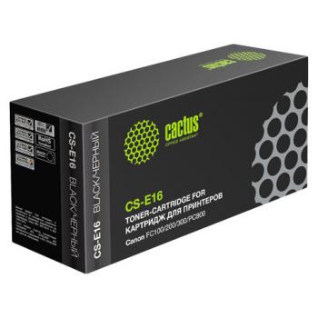 Картридж лазерный CACTUS (CS-E16) для CANON FC-108/128/PC750/880, ресурс 2000 стр. - Премиум Сервис