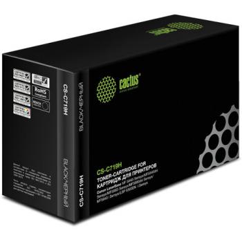 Картридж лазерный CACTUS (CS-C719H) для CANON LBP-6300dn/6650/MF5840/5880, ресурс 6400 стр. - Премиум Сервис
