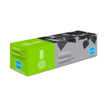 Картридж лазерный CACTUS (CS-CF210X) для HP LaserJet Pro 200 M276n/M276nw, черный, ресурс 2400 стр. - Премиум Сервис