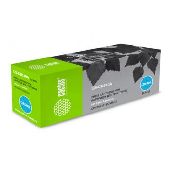 Картридж лазерный CACTUS (CS-CB540A) для HP CLJ CP1215/CP1515N/CM1312, черный, ресурс 2200 стр. - Премиум Сервис