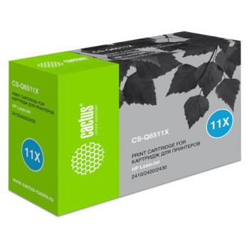 Картридж лазерный CACTUS (CS-Q6511X) для HP LaserJet 2410/2420/2430, ресурс 12000 стр. - Премиум Сервис