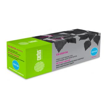 Картридж лазерный CACTUS (CS-CE413A) для HP LaserJet Pro M351/M451, пурпурный, ресурс 2600 страниц - Премиум Сервис