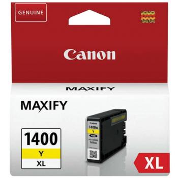 Картридж струйный CANON (PGI-1400XLY) МВ2040/МВ2340, желтый, оригинальный, ресурс 900 стр., 9204B001 - Премиум Сервис