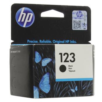 Картридж струйный HP (F6V17AE) Deskjet 2130, №123, чёрный, оригинальный, ресурс 120 стр. - Премиум Сервис