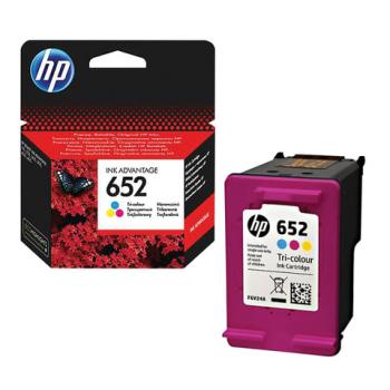 Картридж струйный HP (F6V24AE) DeskJet 2135/3635/3835/4535/4675/1115, №652, цветной, оригинальный ресурс 200 стр. - Премиум Сервис