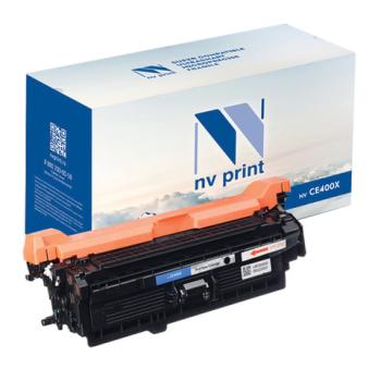 Картридж лазерный NV PRINT (NV-CE400X) для HP LaserJet Pro M570dn/M570dw, черный, ресурс 11000 стр. - Премиум Сервис