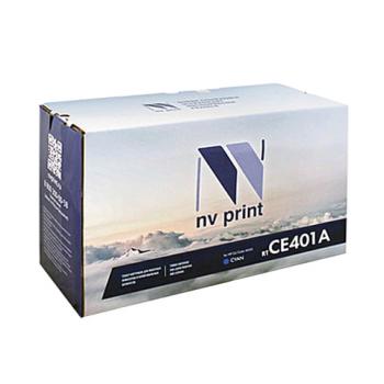 Картридж лазерный NV PRINT (NV-CE401A) для HP LaserJet Pro M570dn/M570dw, голубой, ресурс 6000 стр. - Премиум Сервис