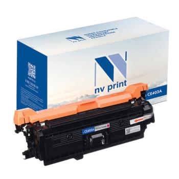 Картридж лазерный NV PRINT (NV-CE403A) для HP LaserJet Pro M570dn/M570dw, пурпурный, ресурс 6000 стр. - Премиум Сервис