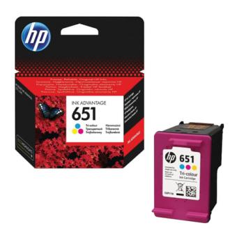 Картридж струйный HP (С2P11AE) Ink Advantage 5575/5645/OfficeJet 202, №651, цветной, оригинальный, ресурс 300 стр., C2P11AE - Премиум Сервис