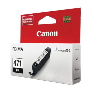 Картридж струйный CANON (CLI-471BK) PIXMA MG5740/MG6840/MG7740, черный, оригинальный, ресурс 1105 стр., 0400C001 - Премиум Сервис