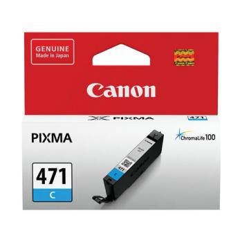 Картридж струйный CANON (CLI-471С) PIXMA MG5740/MG6840/MG7740, голубой, оригинальный, ресурс 311 стр., 0401C001 - Премиум Сервис