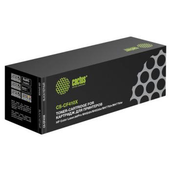 Картридж лазерный CACTUS (CS-CF410X) для HP LaserJet Pro M477fdn/fdw/M452dn/nw, черный, ресурс 6500 стр. - Премиум Сервис