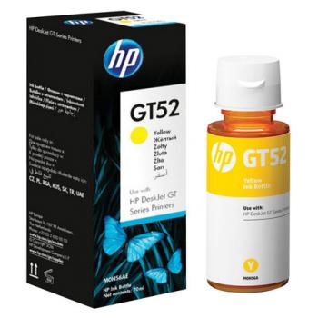 Чернила HP GT52 (M0H56AE) для InkTank 315/410/415, SmartTank 500/515/615 желтые, ресурс 8000 страниц, оригинальные - Премиум Сервис