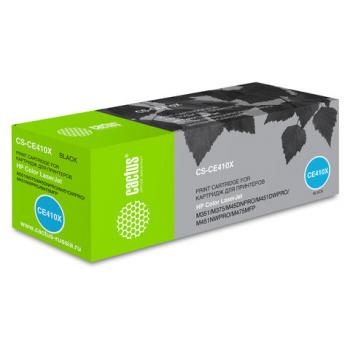 Картридж лазерный CACTUS (CS-CE410X) для HP LaserJet Pro M351/M451/M375/M475, ресурс 4000 страниц - Премиум Сервис