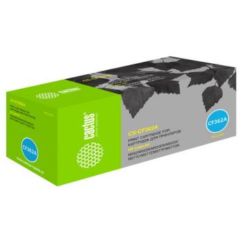 Картридж лазерный CACTUS (CS-CF362A) для HP LaserJet Pro M552dn/M553dn/M553n, желтый, ресурс 5000 стр. - Премиум Сервис