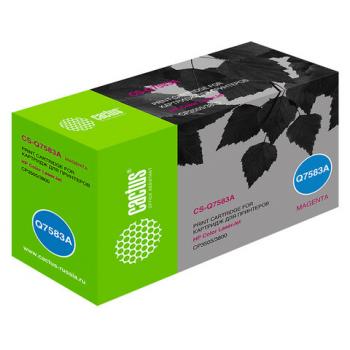 Картридж лазерный CACTUS (CS-Q7583A) для HP ColorLaserJet CP3505/3800, пурпурный, ресурс 6000 страниц - Премиум Сервис