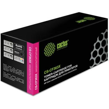 Картридж лазерный CACTUS (CS-CF363X) для HP LaserJet Pro M552dn/M553dn/M553n, пурпурный, ресурс 9500 стр. - Премиум Сервис