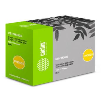 Картридж лазерный CACTUS (CS-PH3635) для XEROX Phaser 3635MFP/3635MFPW, ресурс 10000 стр. - Премиум Сервис