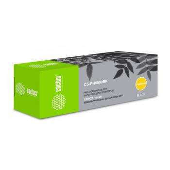 Картридж лазерный CACTUS (CS-PH6500BK) для XEROX Phaser 6500/WC6505, черный, ресурс 3000 стр. - Премиум Сервис