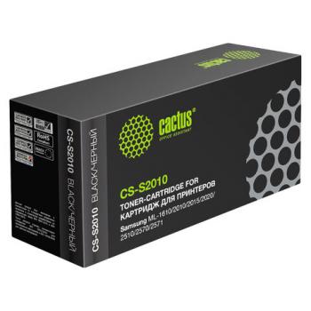 Картридж лазерный CACTUS (CS-S2010) для SAMSUNG ML-1610/2010/2015/2020/2510/2570, ресурс 3000 стр. - Премиум Сервис