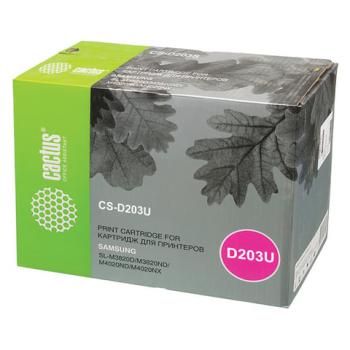 Картридж лазерный CACTUS (CS-D203U) для SAMSUNG ProXpress M4020/4070/4070FR, ресурс 15000 стр. - Премиум Сервис