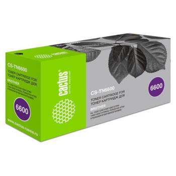 Картридж лазерный CACTUS (CS-TN6600) для BROTHER HL-1030/1230/1240/1250/1270N/1440, ресурс 6000 стр. - Премиум Сервис
