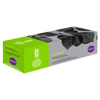 Картридж лазерный CACTUS (CS-TN241Y) для BROTHER HL-3140CW/DCP-9020CDW, желтый, ресурс 1400 стр. - Премиум Сервис