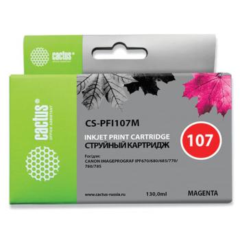 Картридж струйный CACTUS (CS-PFI107M) для CANON PF680/685/780/785, пурпурный - Премиум Сервис