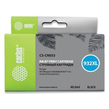Картридж струйный CACTUS (CS-CN053) для HP OfficeJet 6100/6600/6700, черный - Премиум Сервис