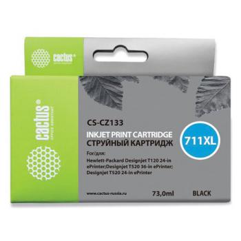 Картридж струйный CACTUS (CS-CZ133) для плоттеров HP DesignJet T120/T520, черный - Премиум Сервис