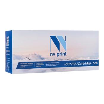Картридж лазерный NV PRINT (NV-CE278A/728) для HP/CANON LJ P1566/P1606/ MF4410/4430, ресурс 2100 стр., NV-CE278A/Canon - Премиум Сервис
