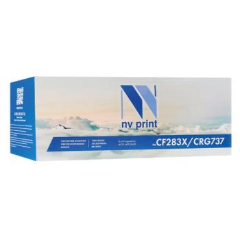 Картридж лазерный NV PRINT (NV-CF283X/737) для HP/CANON LJ M201/225/ MF211/212/216, ресурс 2200 стр., NV-CF283X/Canon - Премиум Сервис