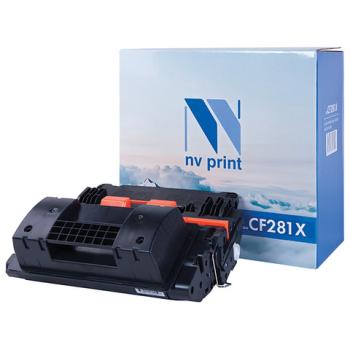 Картридж лазерный NV PRINT (NV-CF281X) для HP LaserJet M605/M606/M630 и другие, ресурс 25000 стр. - Премиум Сервис
