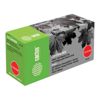 Картридж лазерный CACTUS (CS-046HBK) для CANON LBP-653Cdw/654Cx/MF732Cdw, черный, ресурс 6300 стр., CS-C046HBK - Премиум Сервис