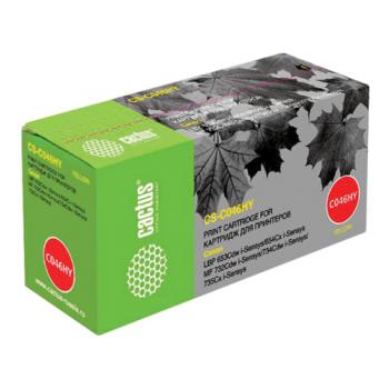 Картридж лазерный CACTUS (CS-046HY) для CANON LBP-653Cdw/654Cx/MF732Cdw, желтый, ресурс 5000 стр., CS-C046HY - Премиум Сервис