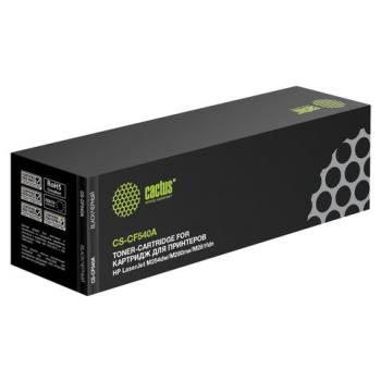 Картридж лазерный CACTUS (CS-CF540A) для HP LaserJet Pro M254/M280/M281, черный, ресурс 1400 стр. - Премиум Сервис