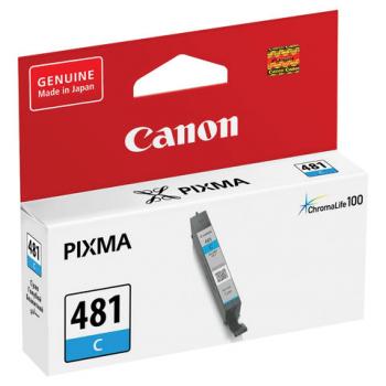 Картридж струйный CANON (CLI-481C) для PIXMA TS704/TS6140, голубой, ресурс 257 страниц, оригинальный, 2098C001 - Премиум Сервис